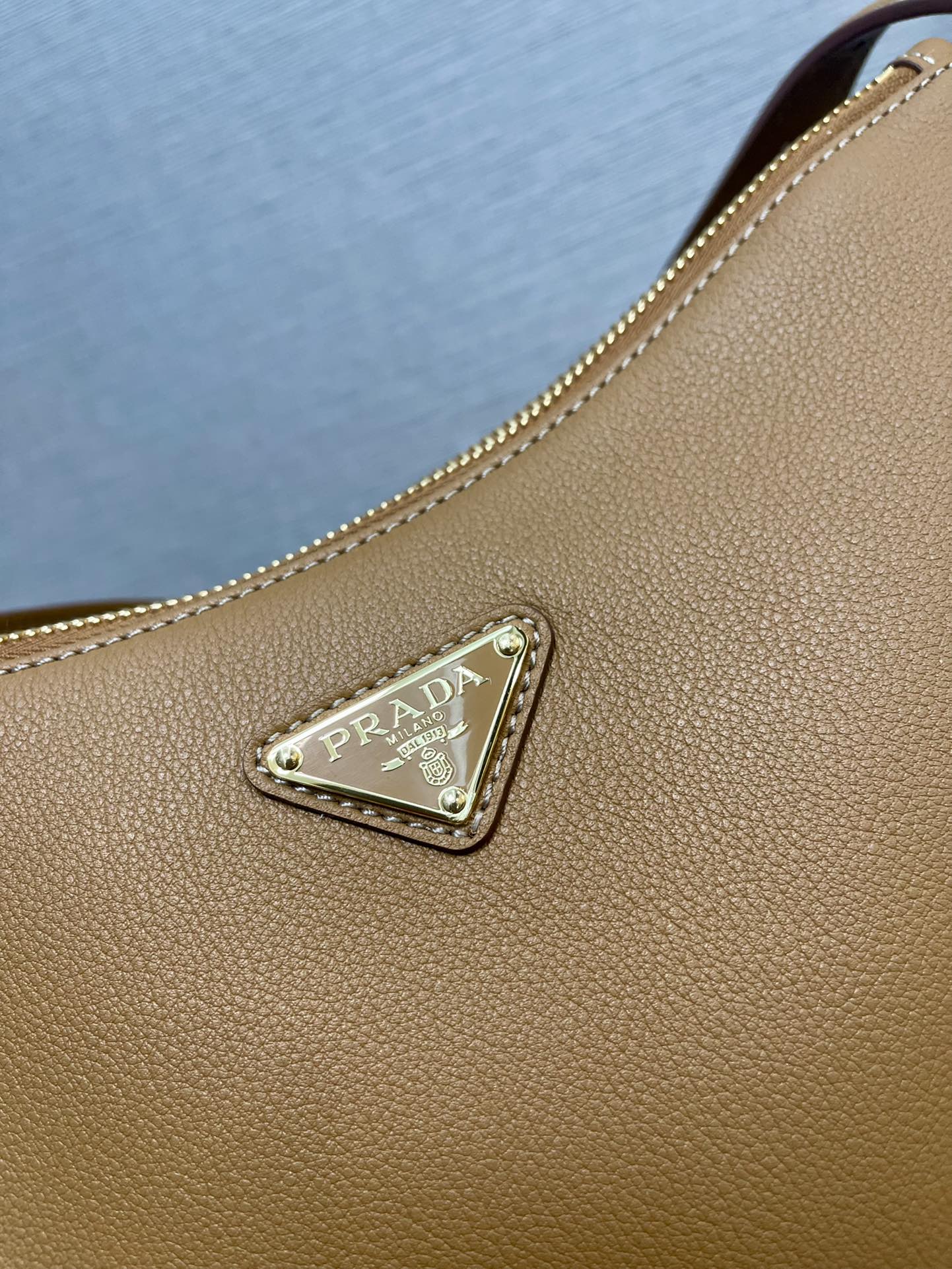 Prada Aimée Medium Leather Shoulder Bag