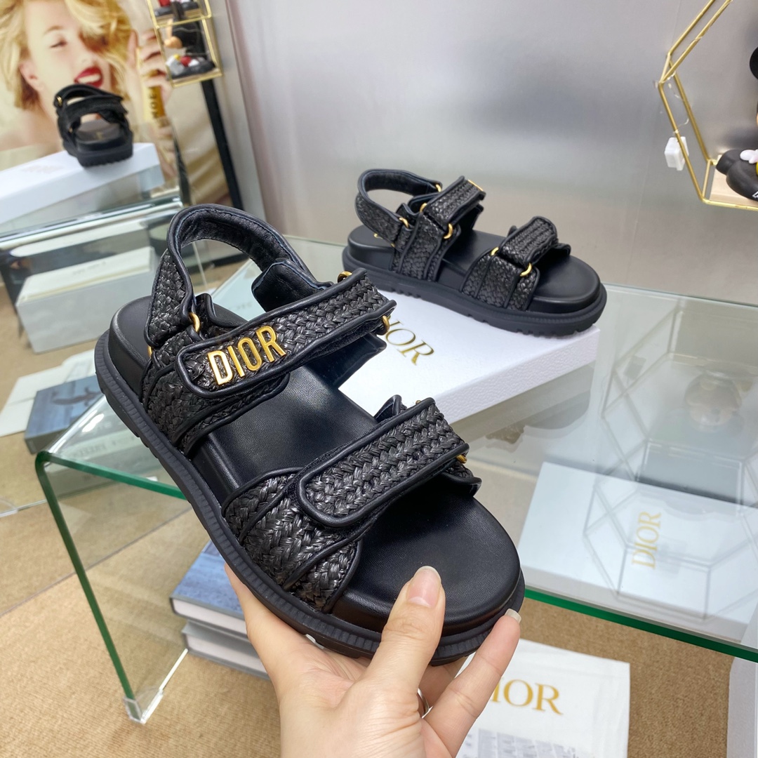Dior Minimalist Velcro Sandals