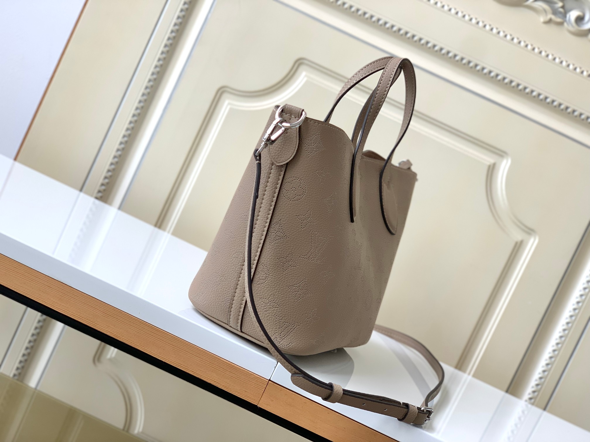 Louis Vuitton Classic Leather Tote Bag