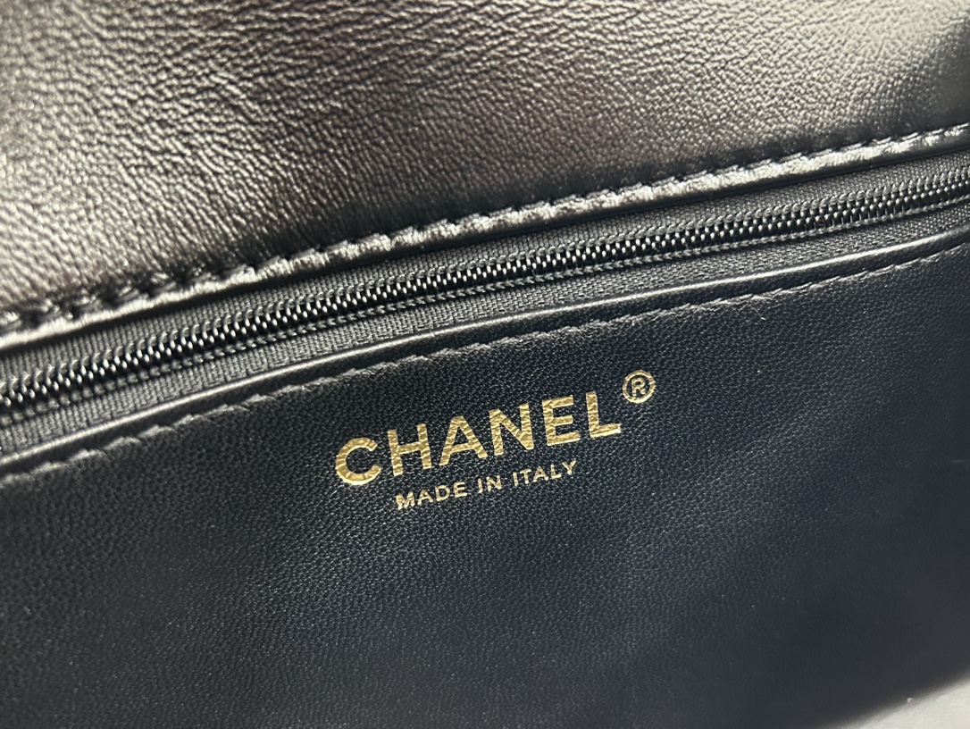 Chanel Classic Elegant Lambskin Crossbody Bag