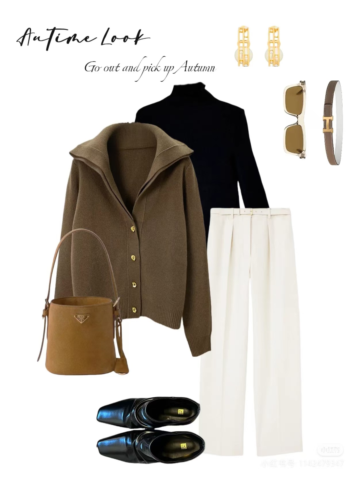 Prada Suede Bucket Bag & Underarm Bag