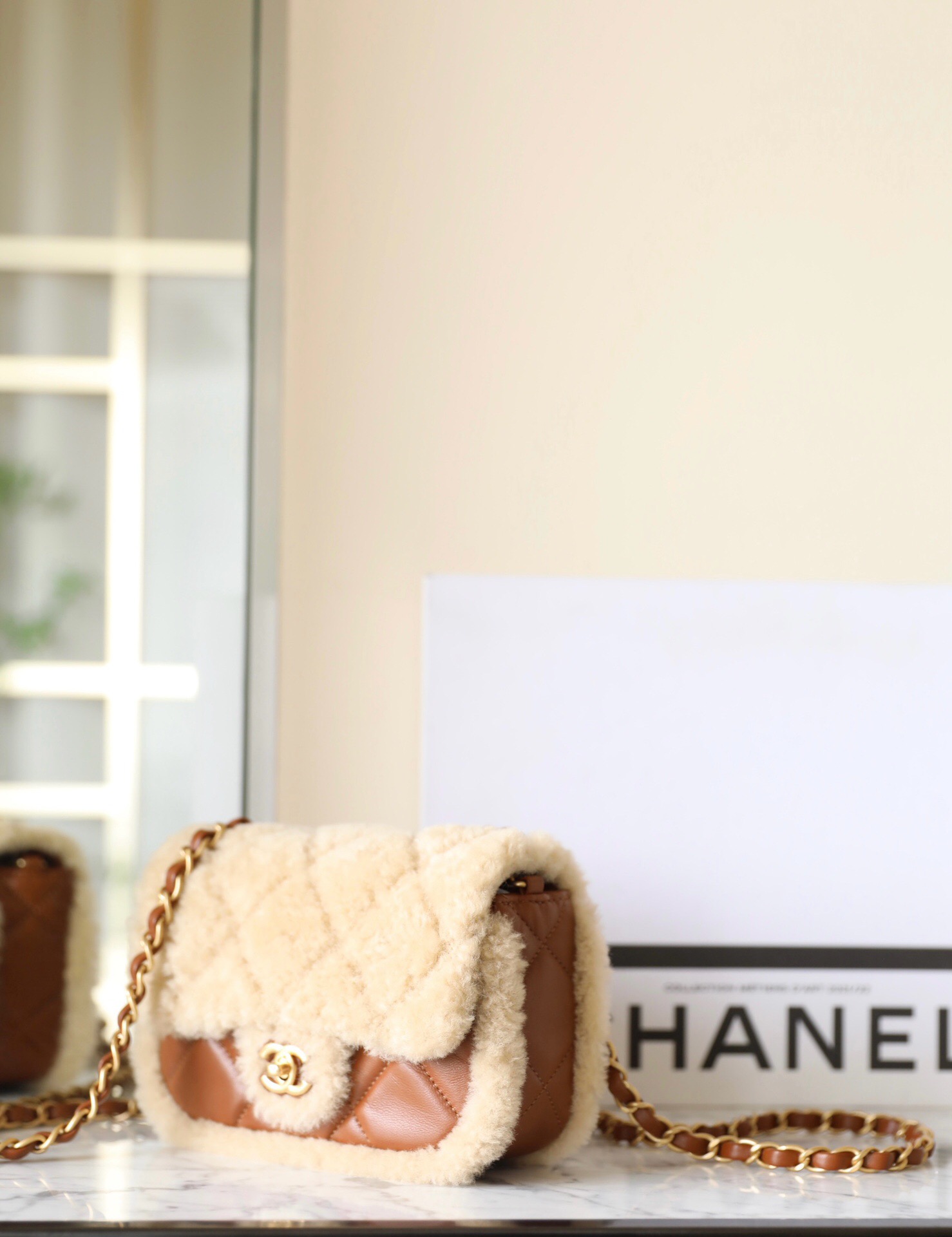 Chanel's Latest Lamb Wool Crossbody Bag