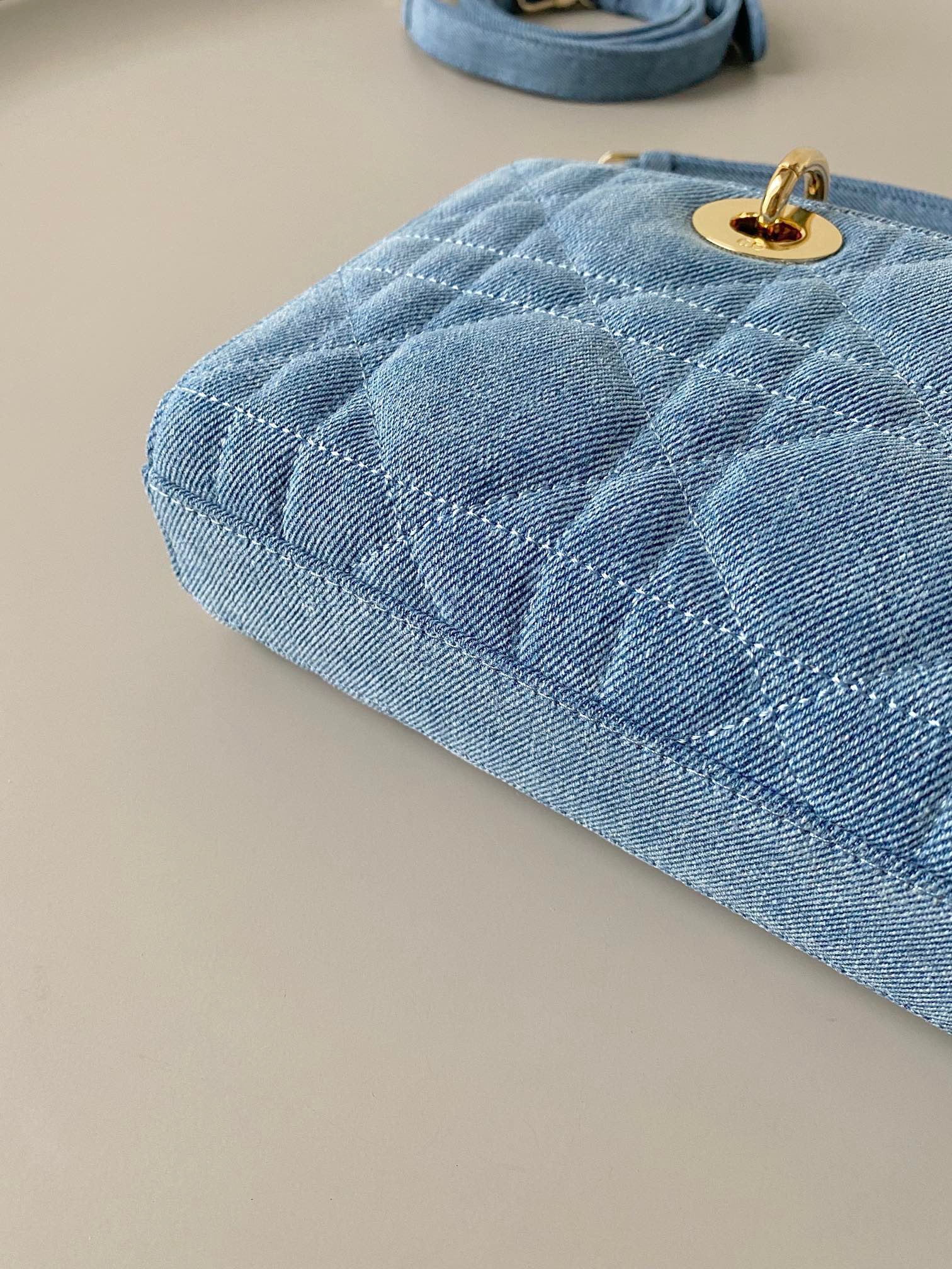 DIOR Denim Jeans Mini Bag