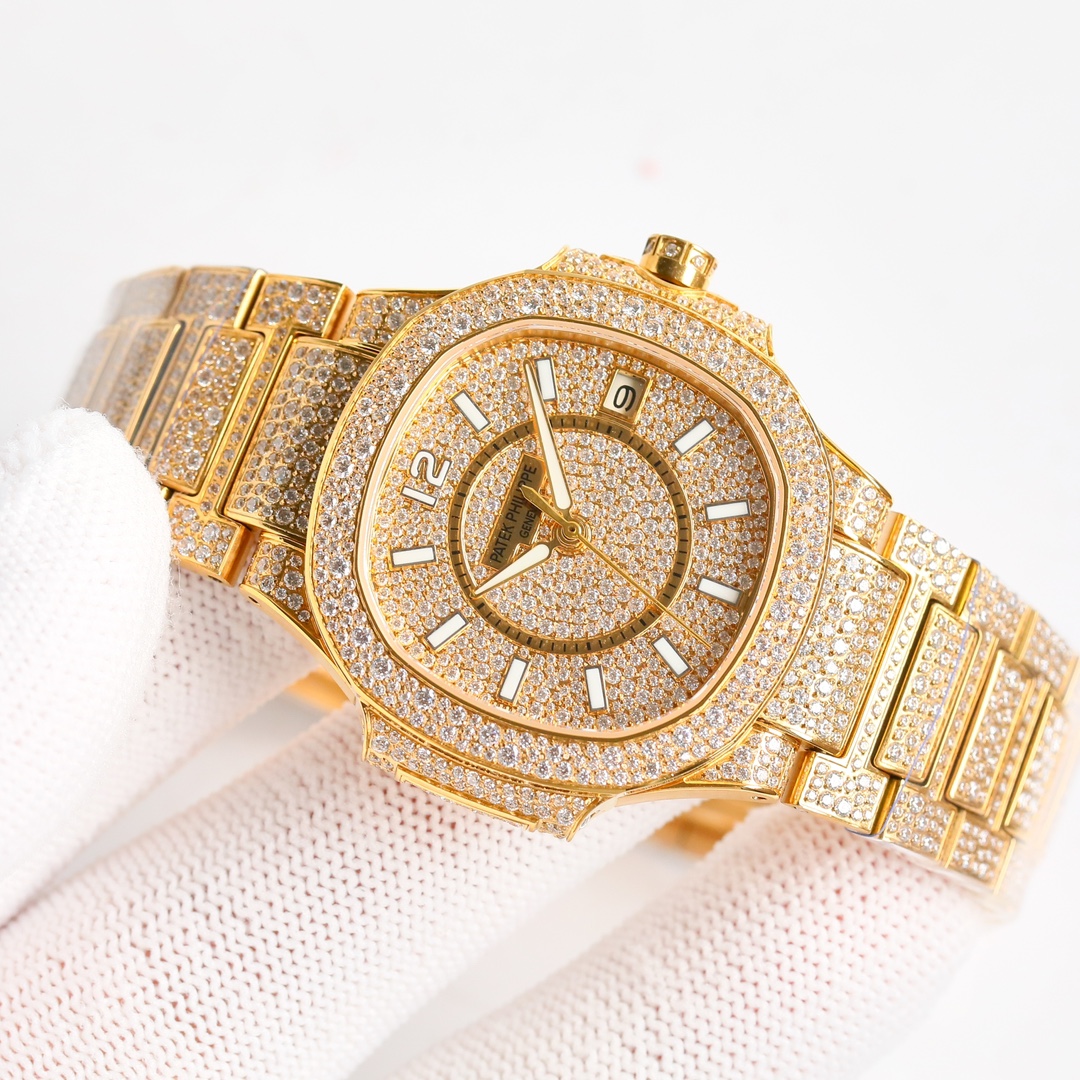 Patek Philippe Platinum Full-Diamond Limited Edition