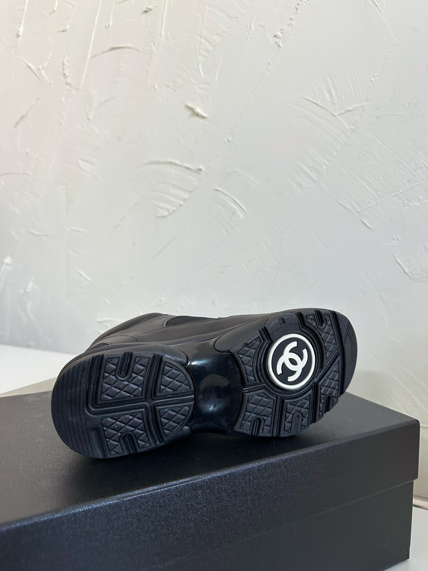 Chanel Leather Sneaker Baseball Shoes