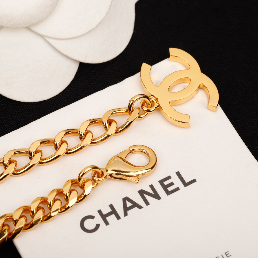 Chanel Cube Double C Necklace