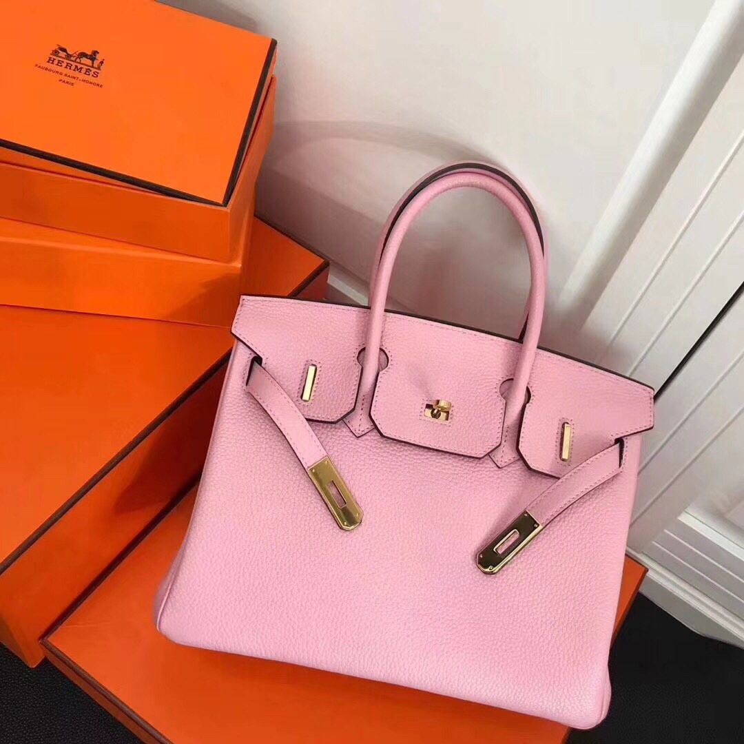 Hermès First-Layer Cowhide Elegant Handbag