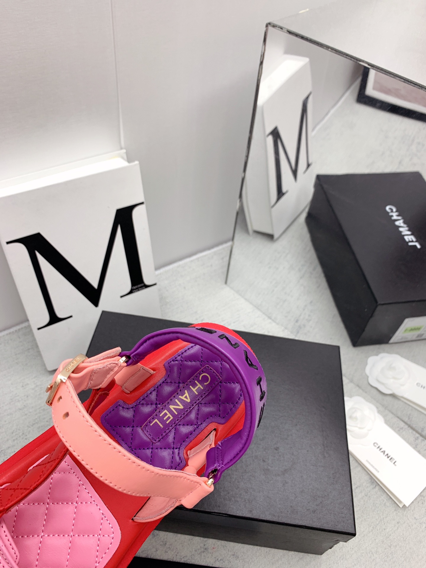 Chanel Velcro Sandals