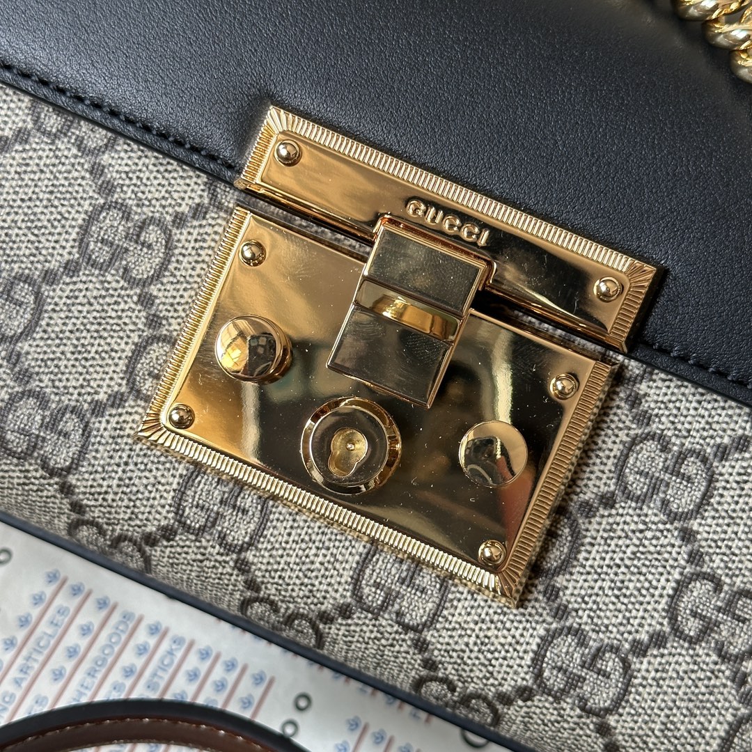 Gucci Monogram Chain Bag