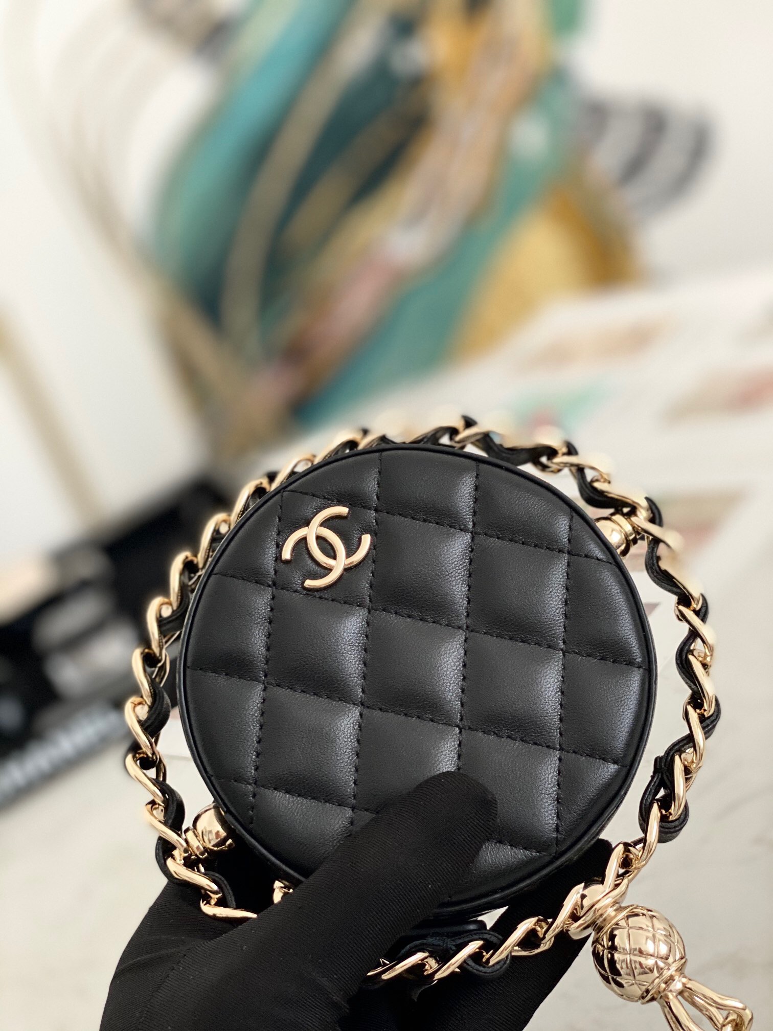 Chanel Round Mini Bag