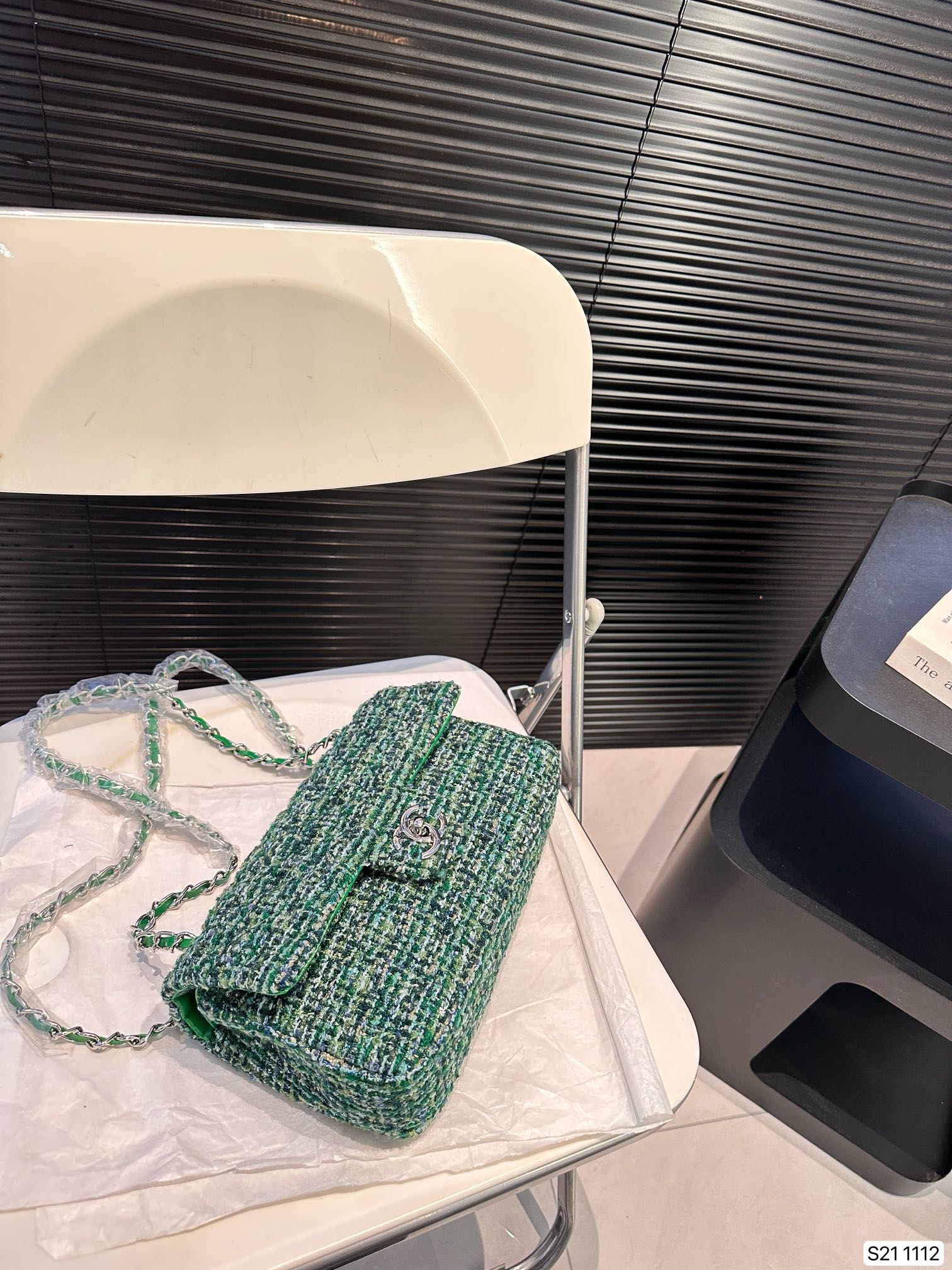 Chanel Wool Knit Bag