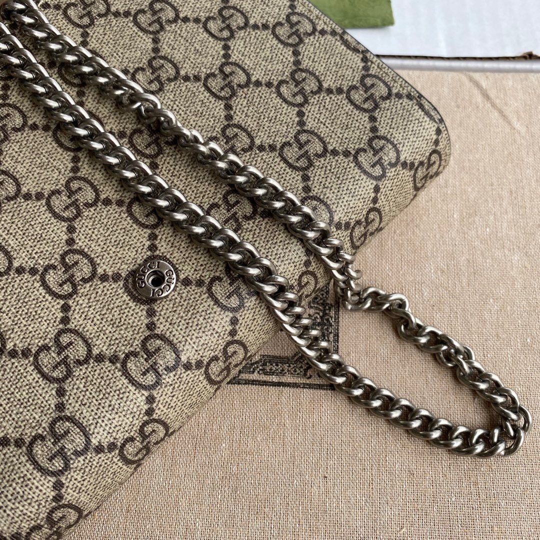 Gucci Vintage Monogram Chain Small Bag