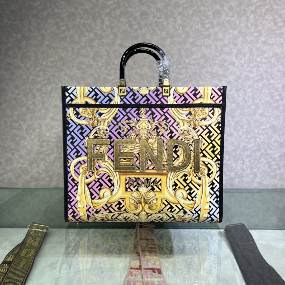 Fendi Collaboration Handheld Tote Bag
