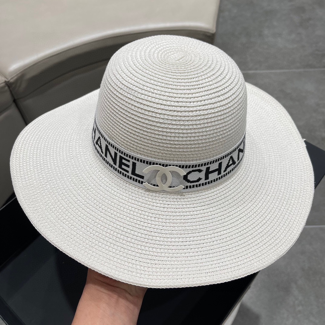 CHANEL Knitted Large Fisherman Hat