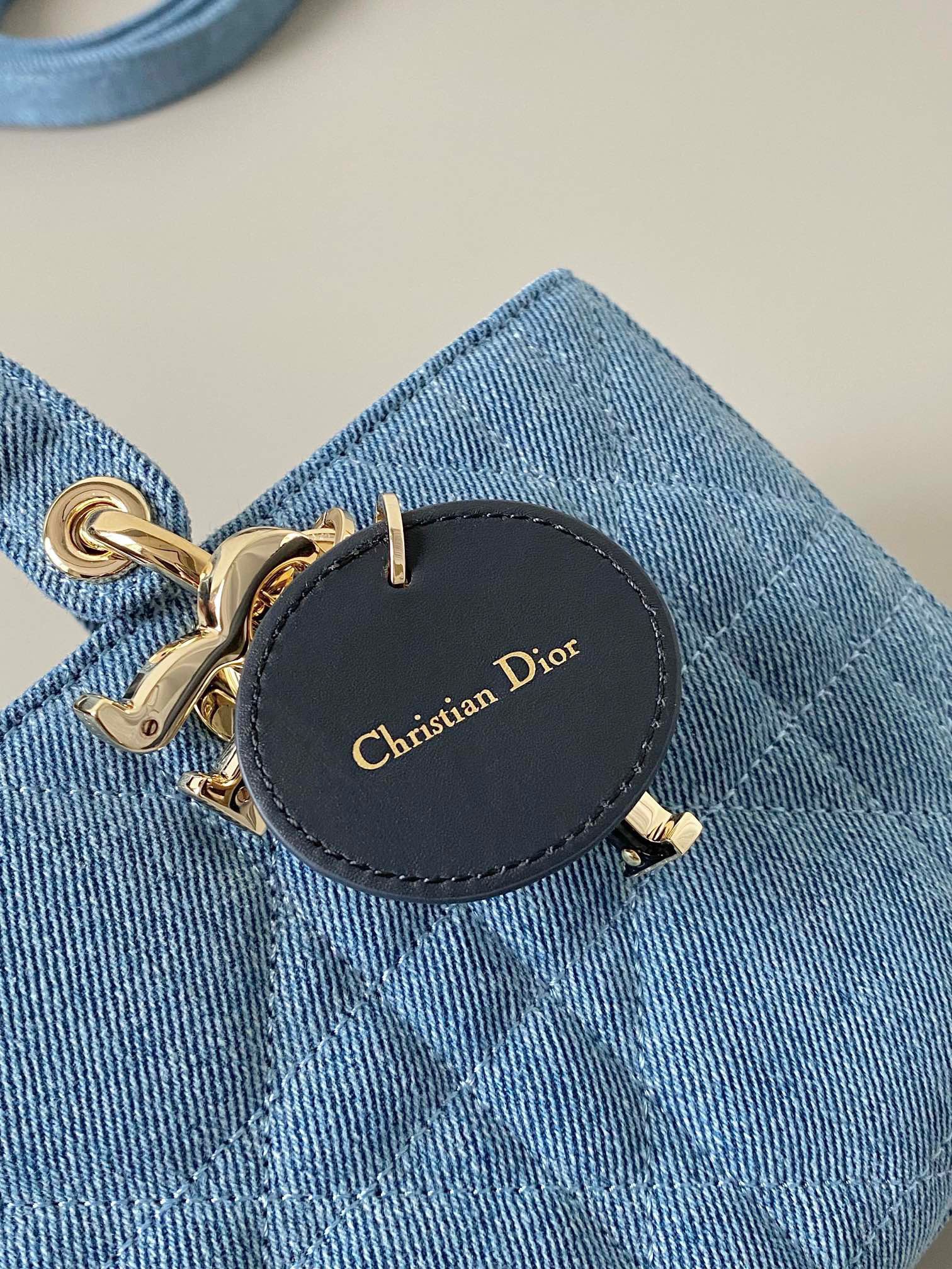 DIOR Denim Jeans Mini Bag