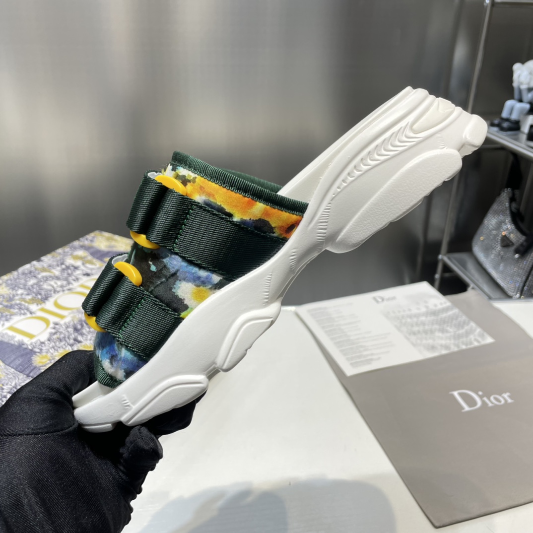 Dior Magic Strap Platform Sandals