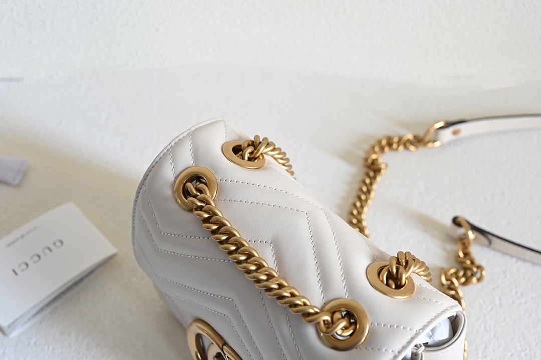 Gucci GG Marmont Sheepskin Shoulder & Crossbody Bag