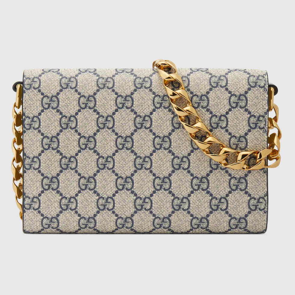 Gucci Classic Rich-Tone Cowhide Chain Crossbody/shoulder Bag