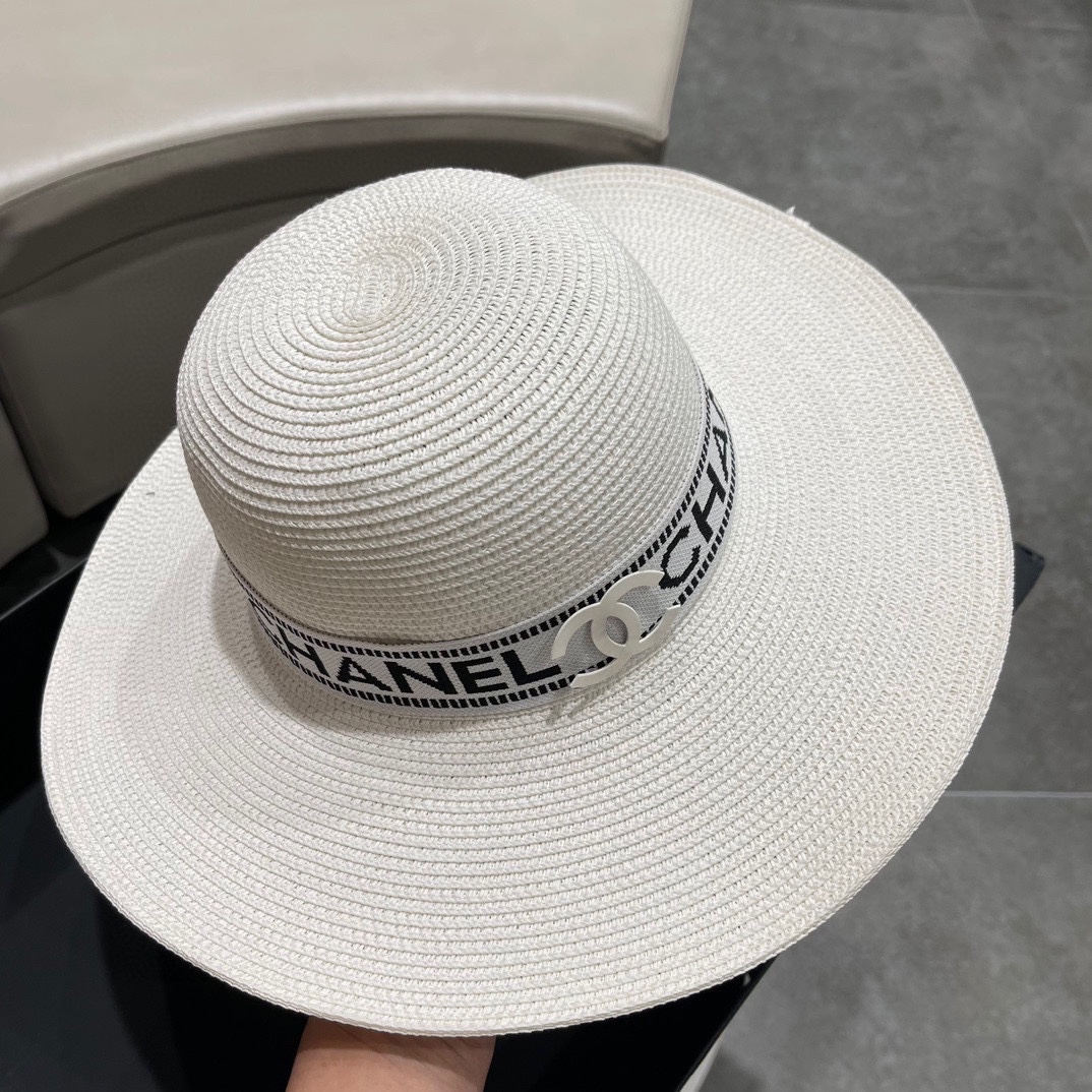 CHANEL Knitted Large Fisherman Hat