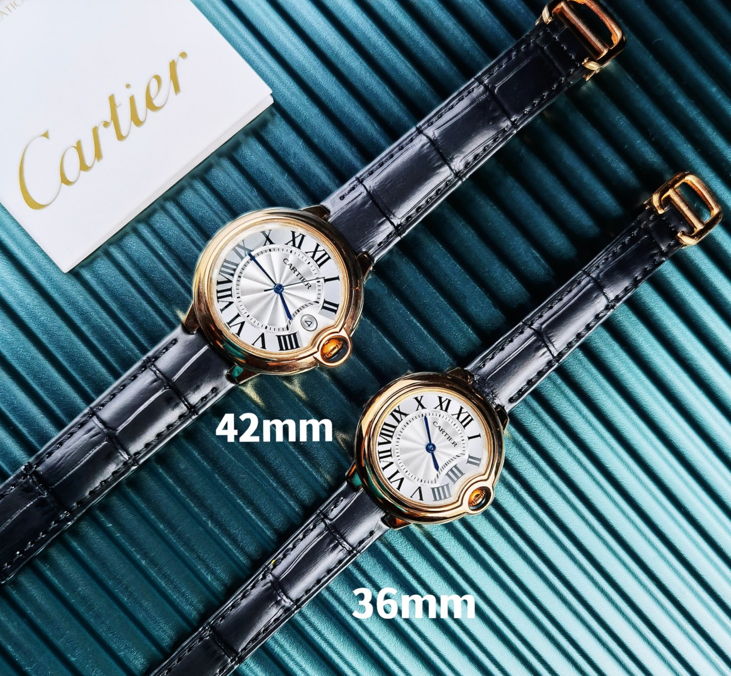 Cartier Prestigious Golden Unisex Quartz Watch