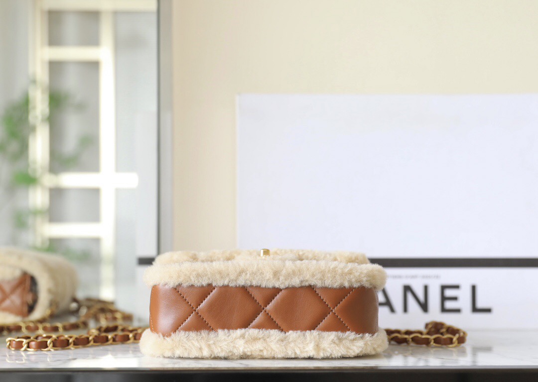 Chanel's Latest Lamb Wool Crossbody Bag