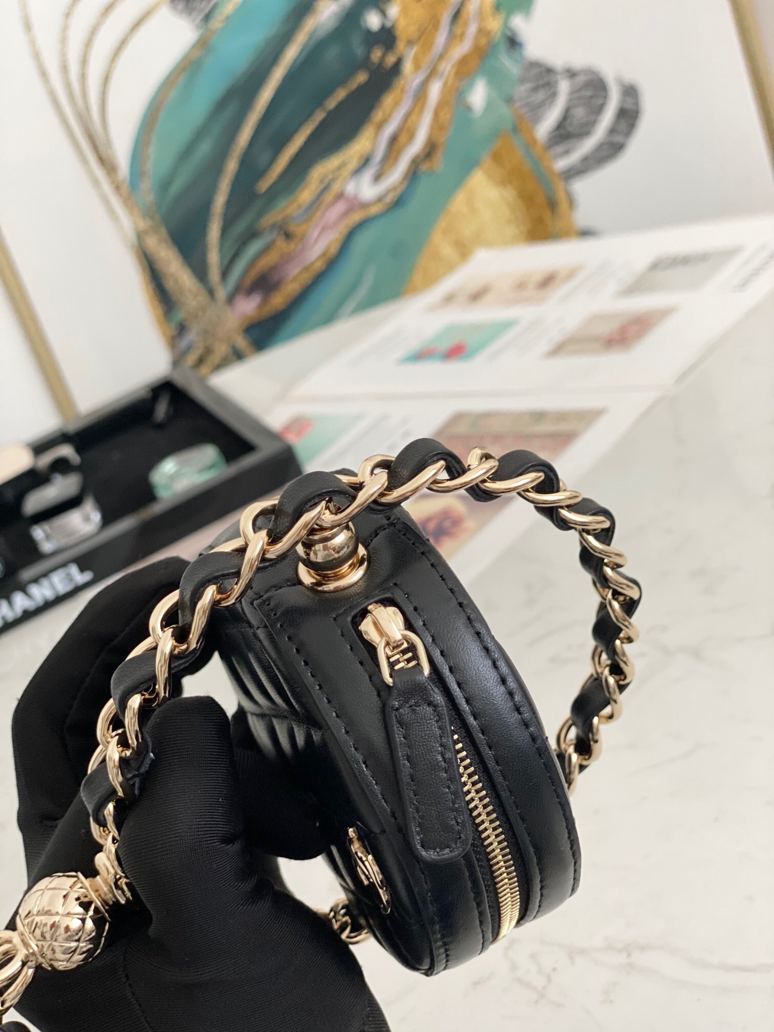 Chanel Round Mini Bag