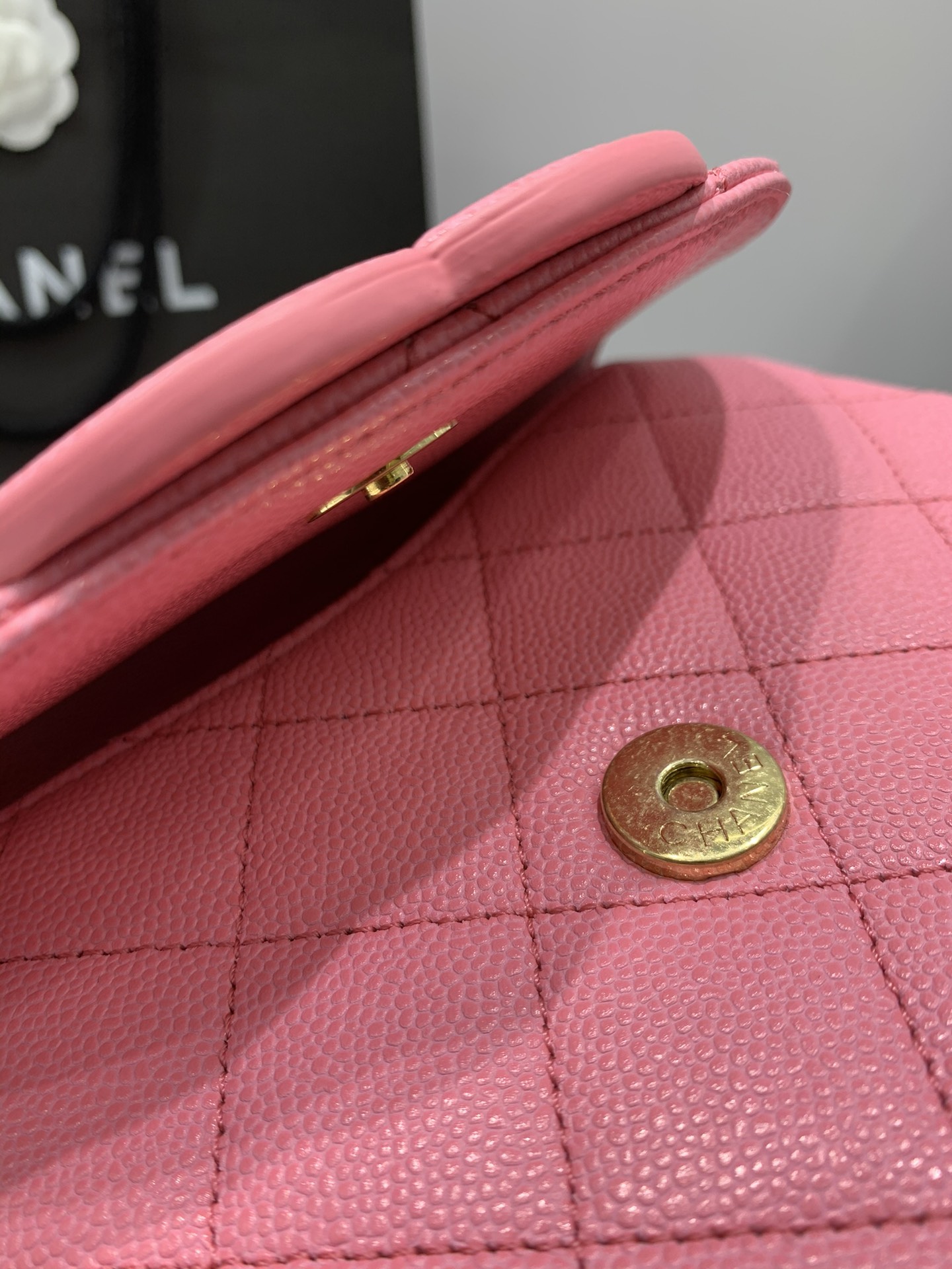 Chanel Elegant Lambskin Crossbody Bag