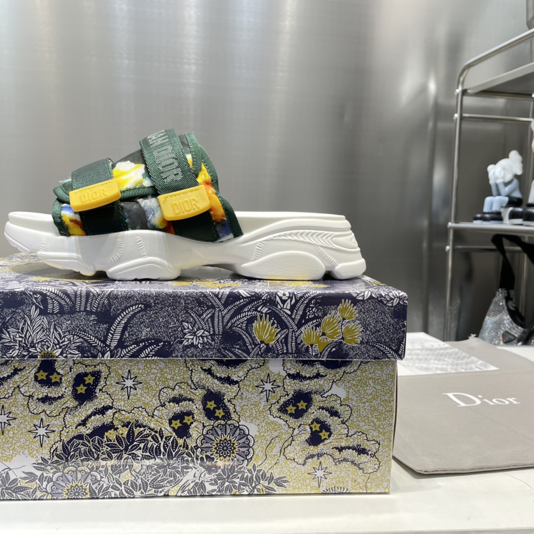 Dior Magic Strap Platform Sandals