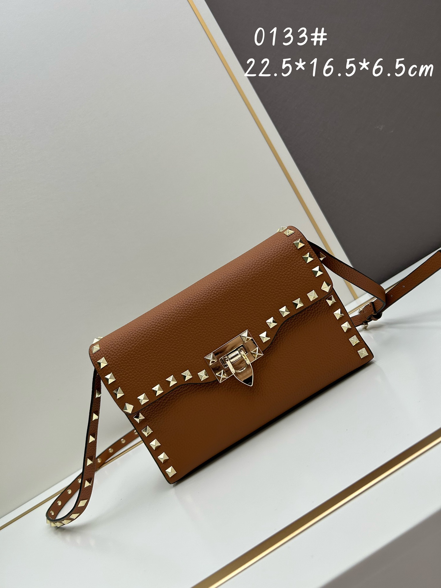Valentino Grainy Leather Crossbody & Shoulder Bag