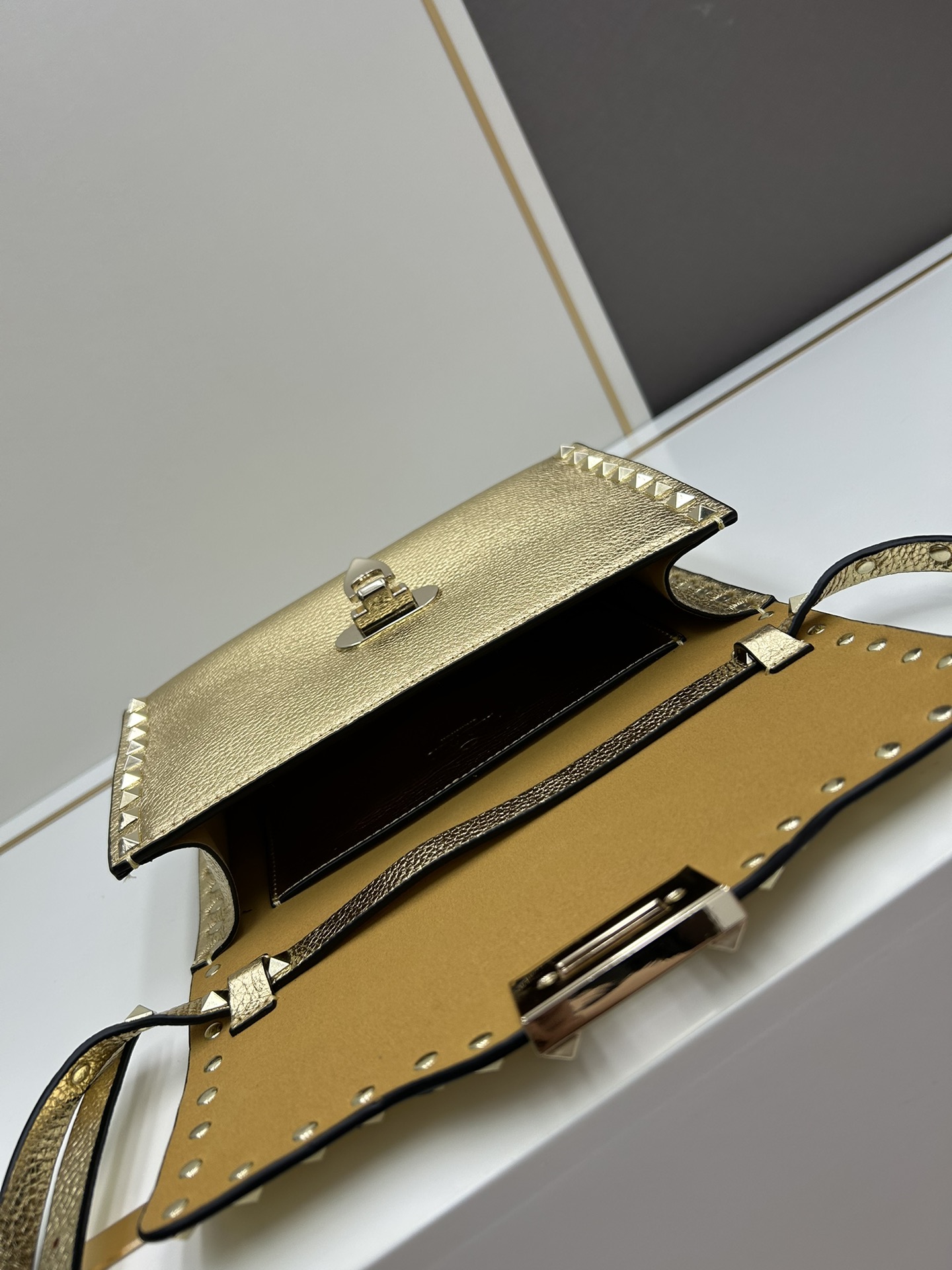 Valentino Grainy Leather Crossbody & Shoulder Bag