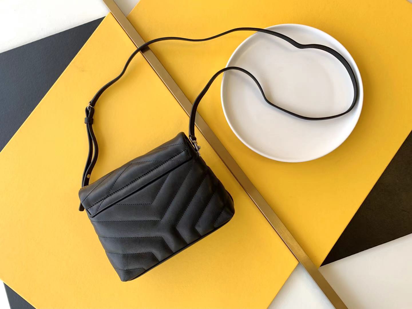 Saint Laurent Paris Classic Black Women's Crossbody Bag