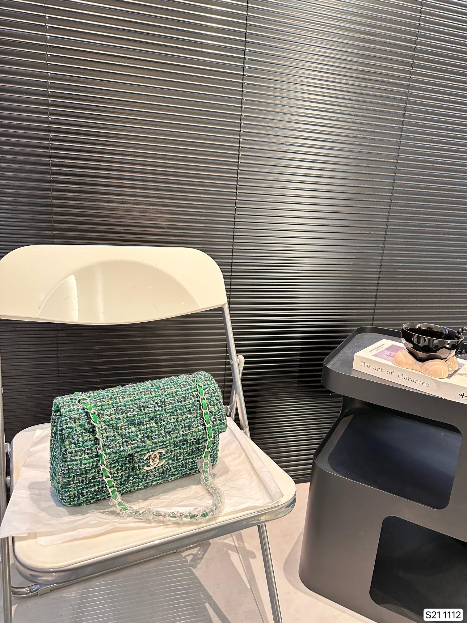 Chanel Wool Knit Bag