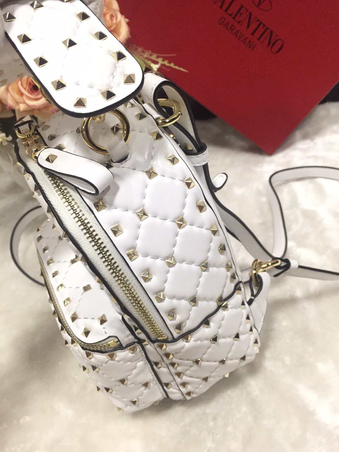 Valentino Sheepskin Backpack