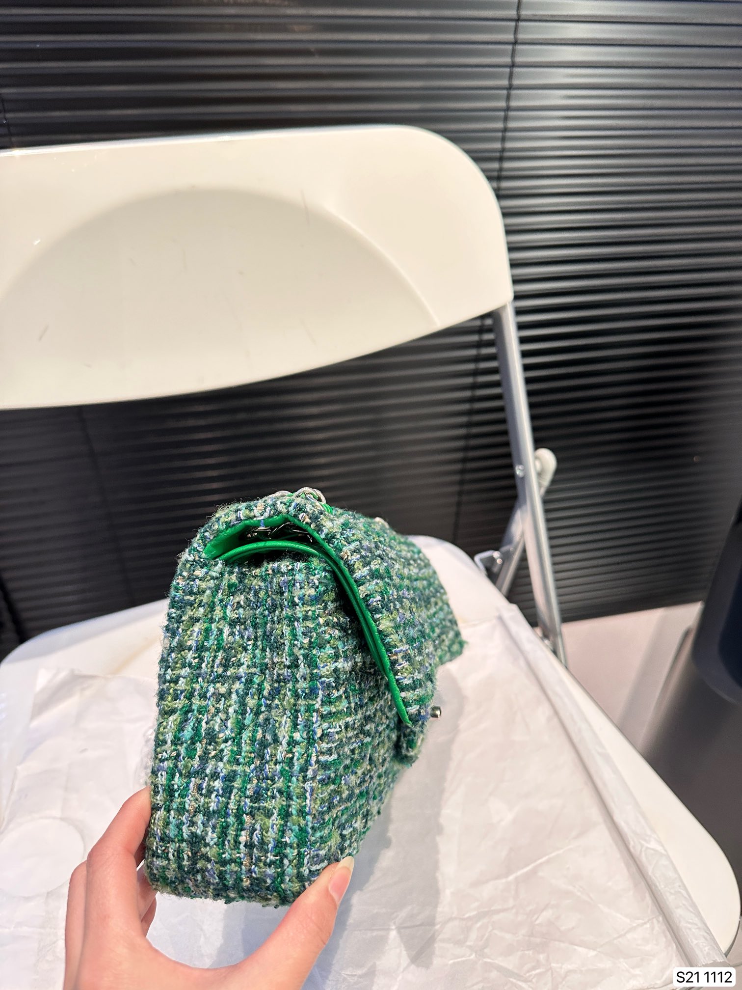 Chanel Wool Knit Bag