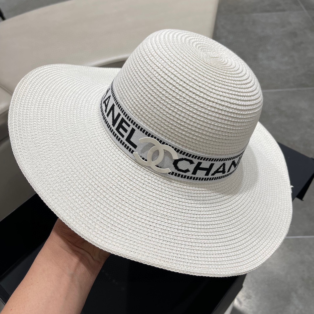 CHANEL Knitted Large Fisherman Hat