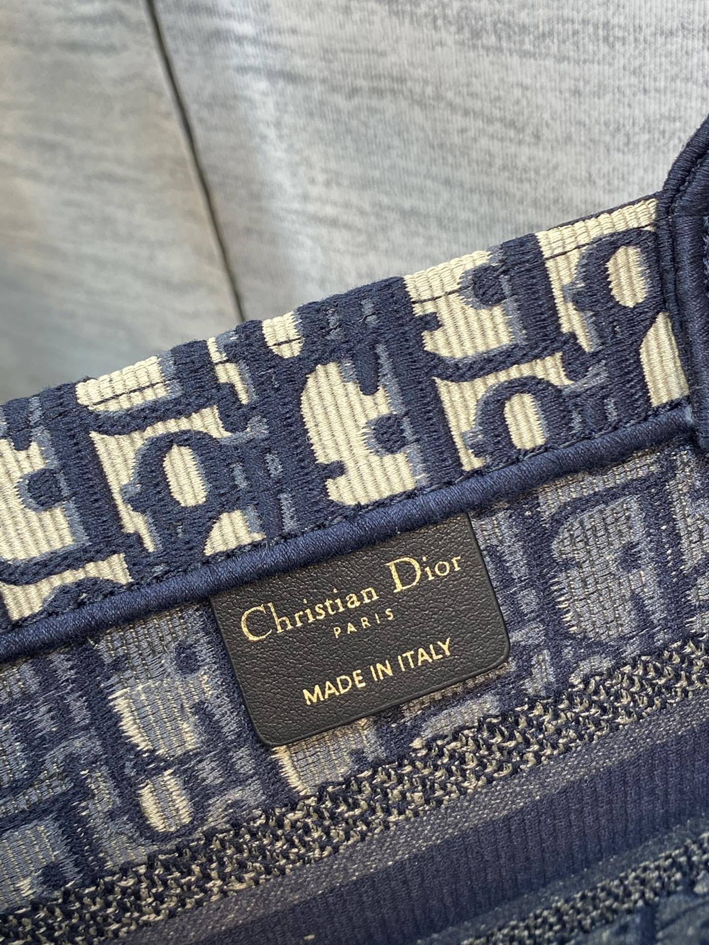 Christian Dior Large Handheld Tote Bag