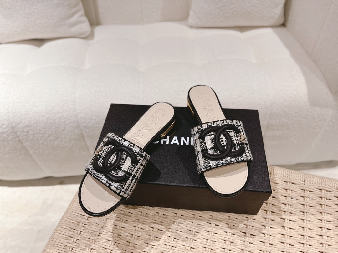 Chanel Original big brand luxury goods 1:1 high-end quality top qualityChanel explosive sandals