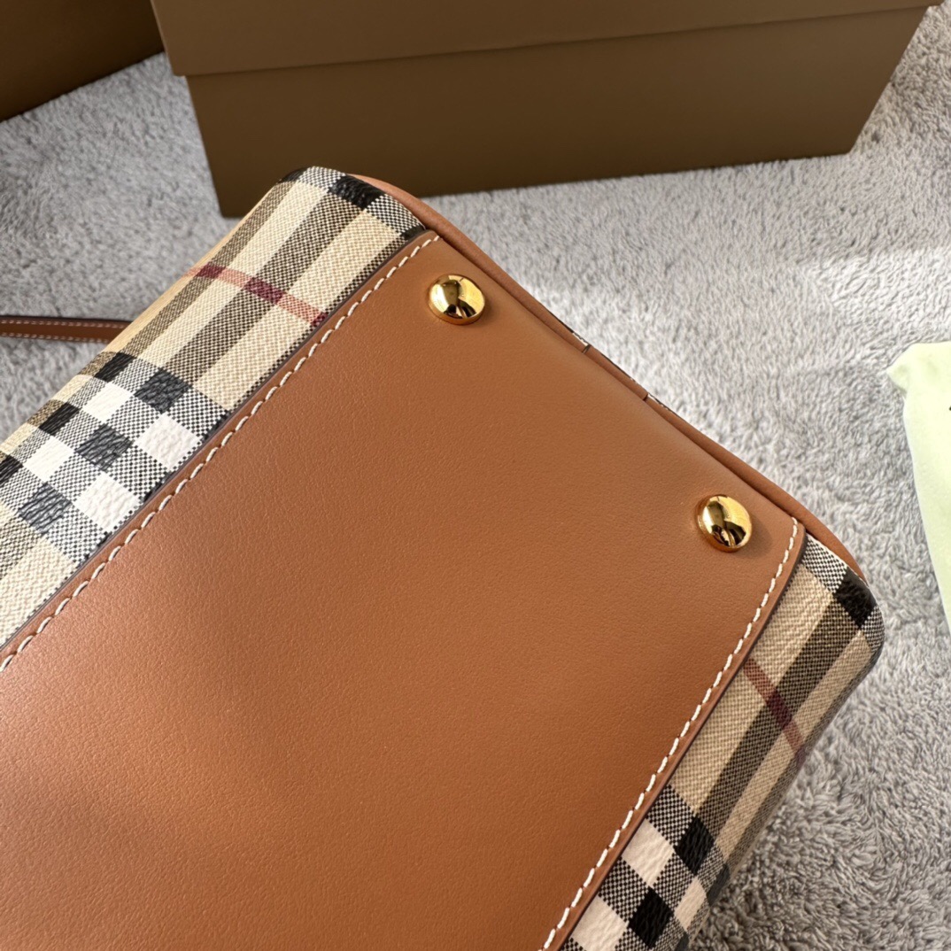Burberry Long Cylinder Clutch Bag with Crossbody Strap