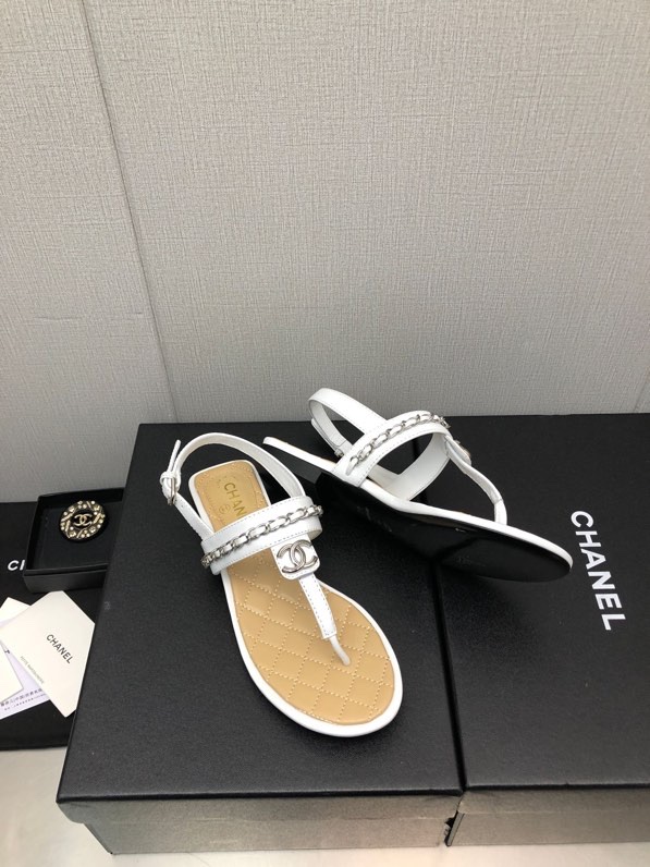 Chanel Flip-Flop Sandals