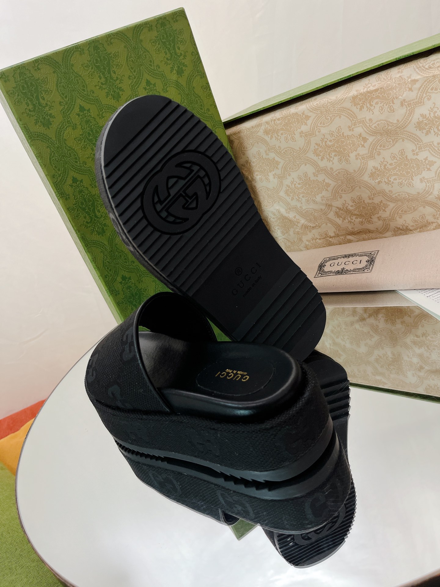 Gucci Thick-Soled Slippers