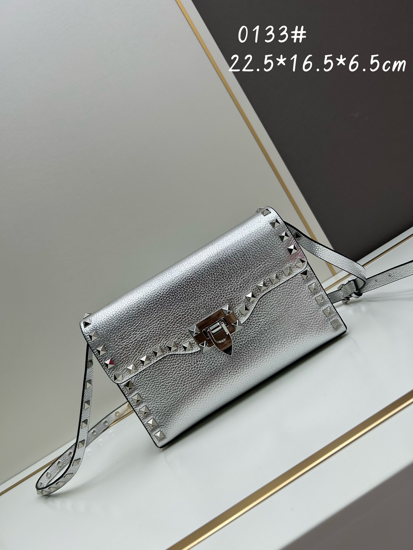 Valentino Grainy Leather Crossbody & Shoulder Bag