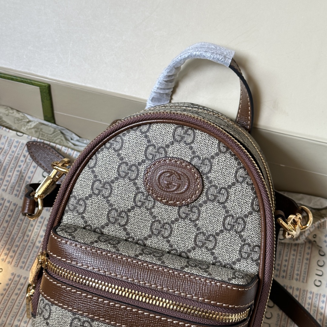 Gucci Cowhide Leather Backpack