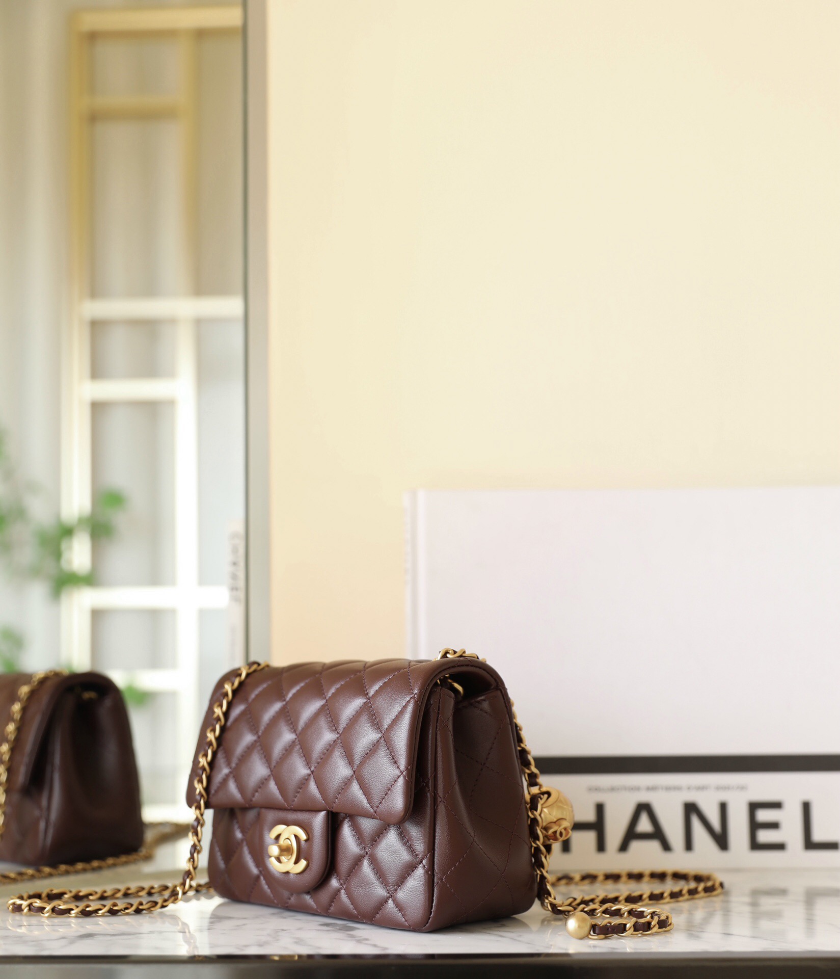 Chanel Lambskin Quilted Handbag