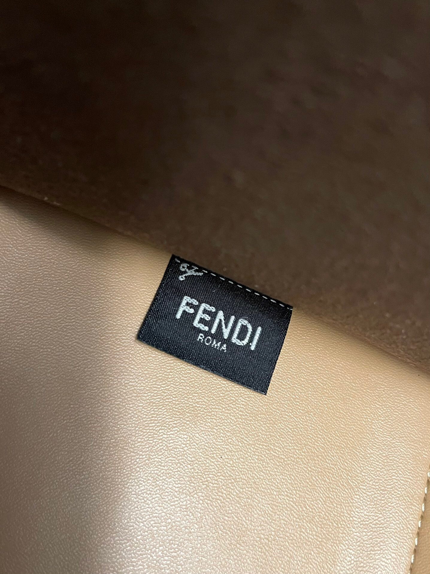FENDI Monogram Tote Handbag