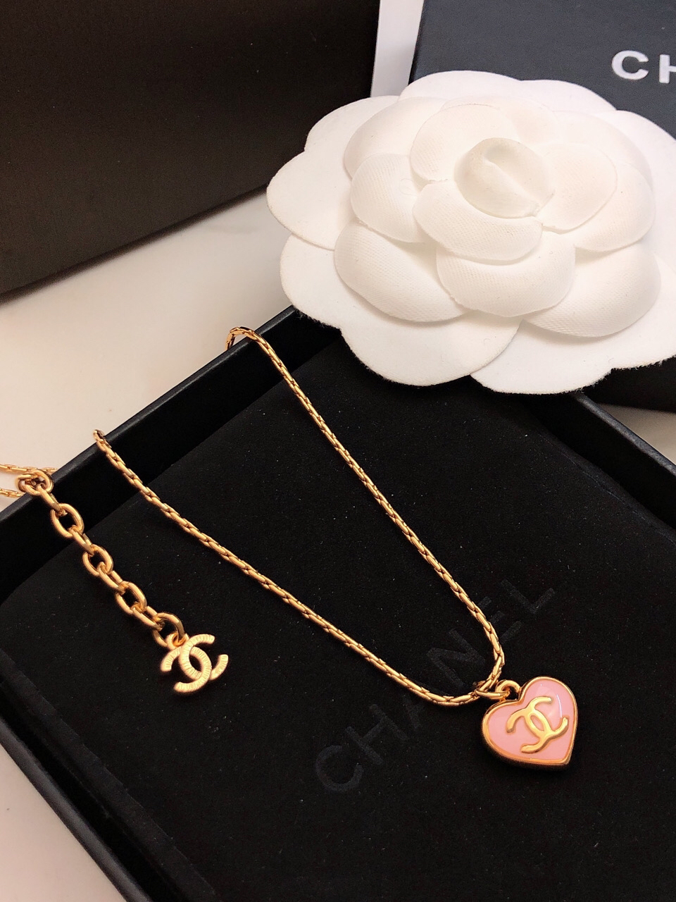 Chanel Heart Mini Necklace