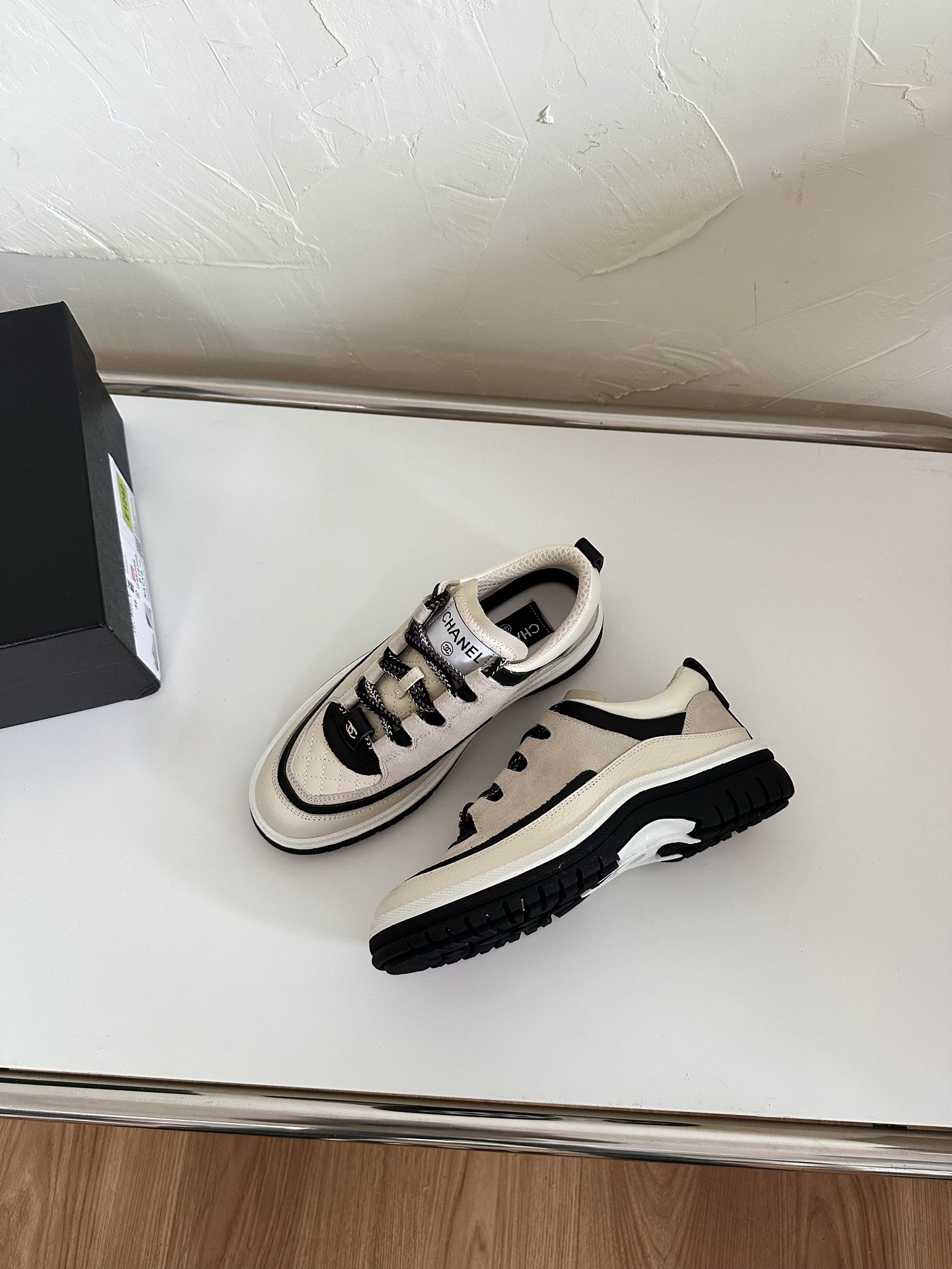 Chanel Soft Sheepskin Sneakers