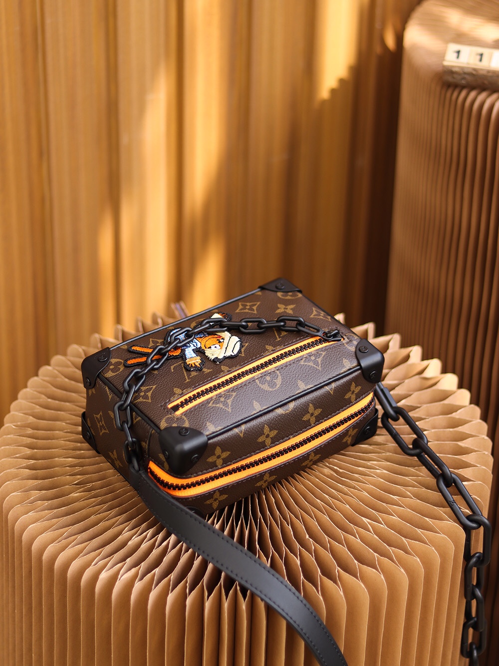 LV Collaboration Monogram Square Bag