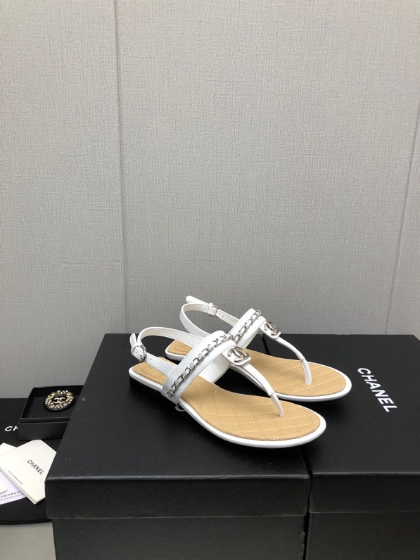 Chanel Flip-Flop Sandals