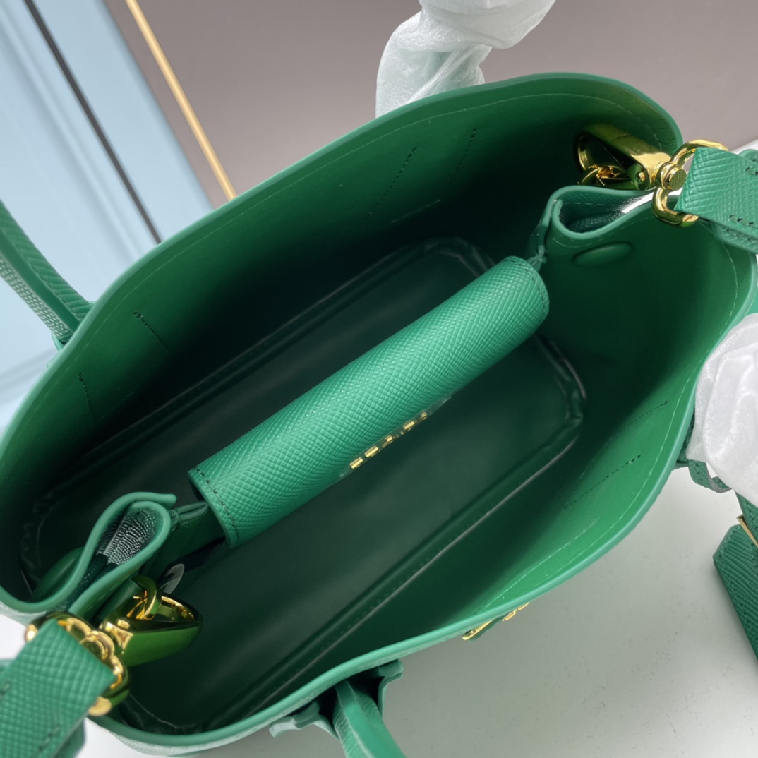 Prada Double Leather Handbag