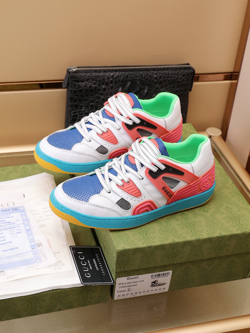 Gucci Exclusive Color-Block Sneakers